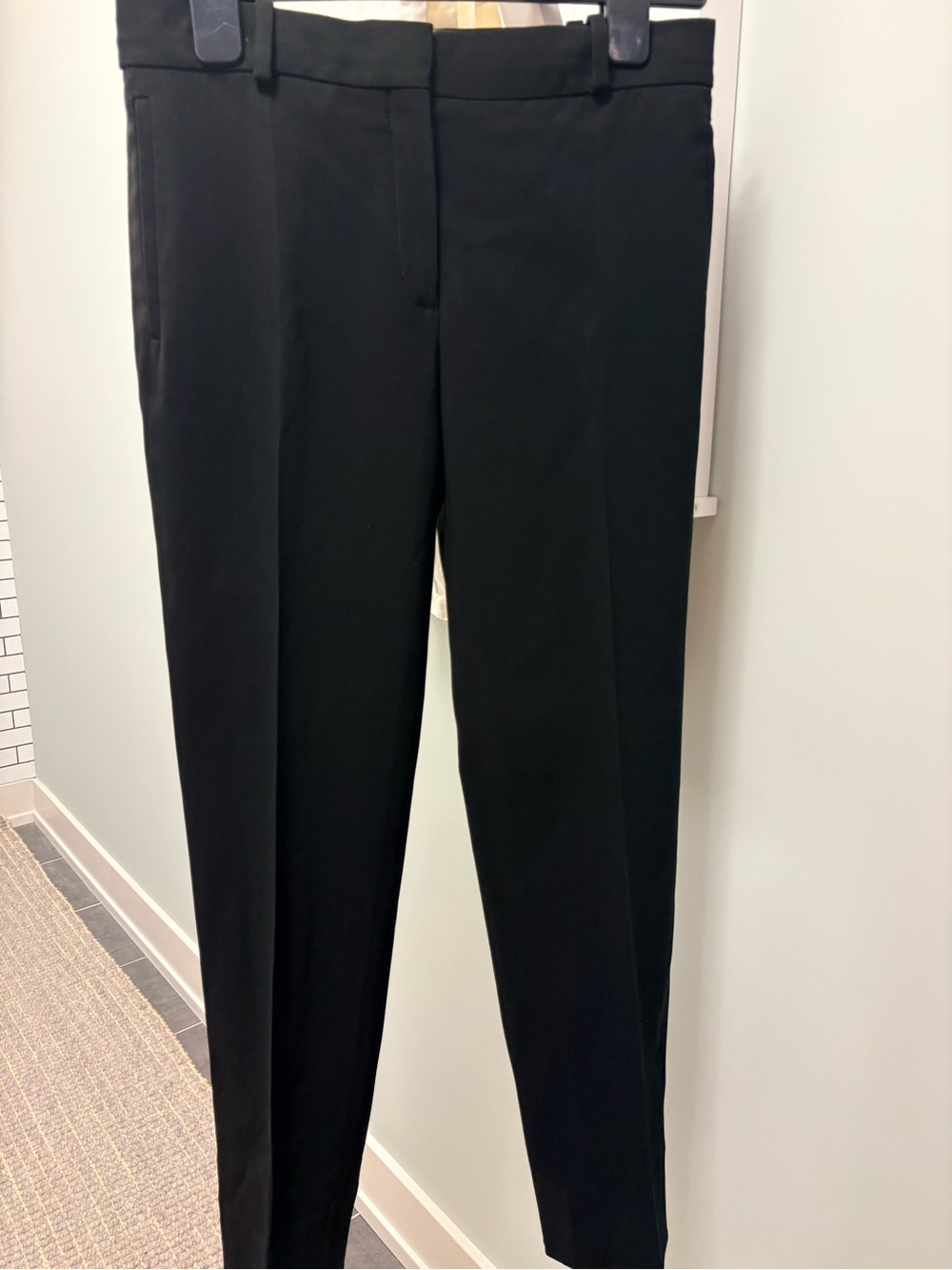Vintage VALENTINO S.p.A. Black Tailored Trousers Pants - Made in Italy size 6/8